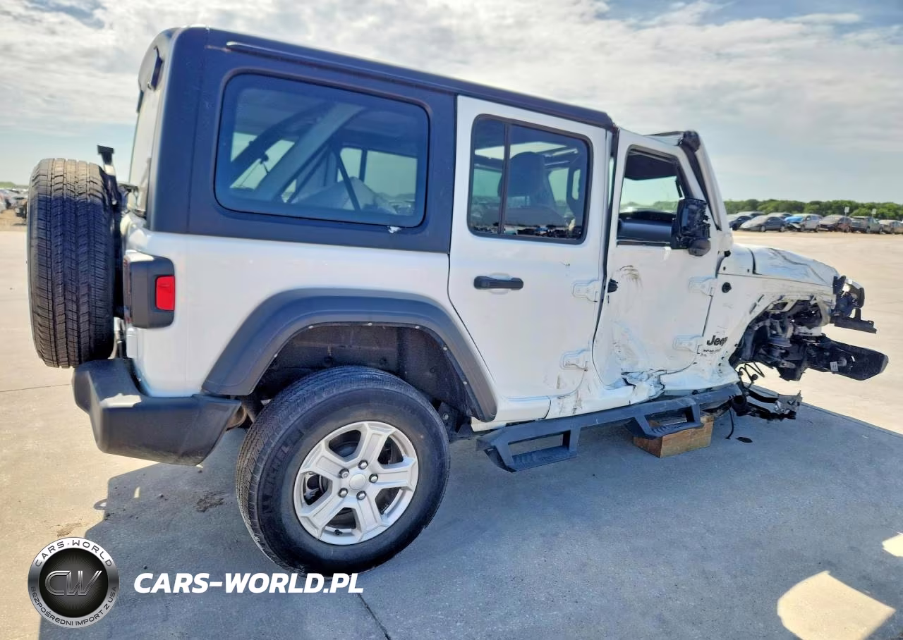2022 Jeep Wrangler Unlimited Sport VIN:1C4HJXDG3NW165206 - 3