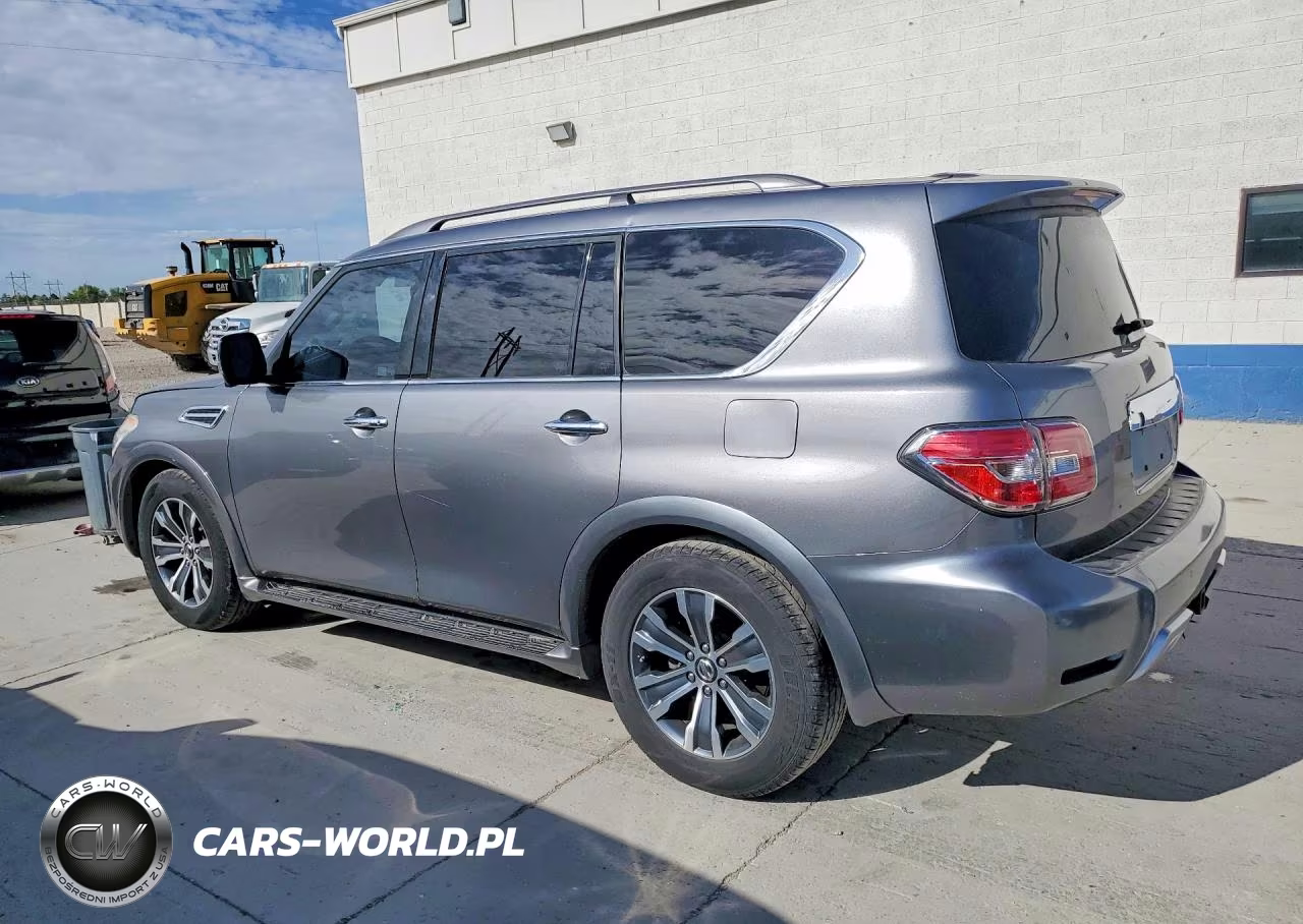 2017 Nissan Armada Sl VIN:JN8AY2NC1H9501518 - 2