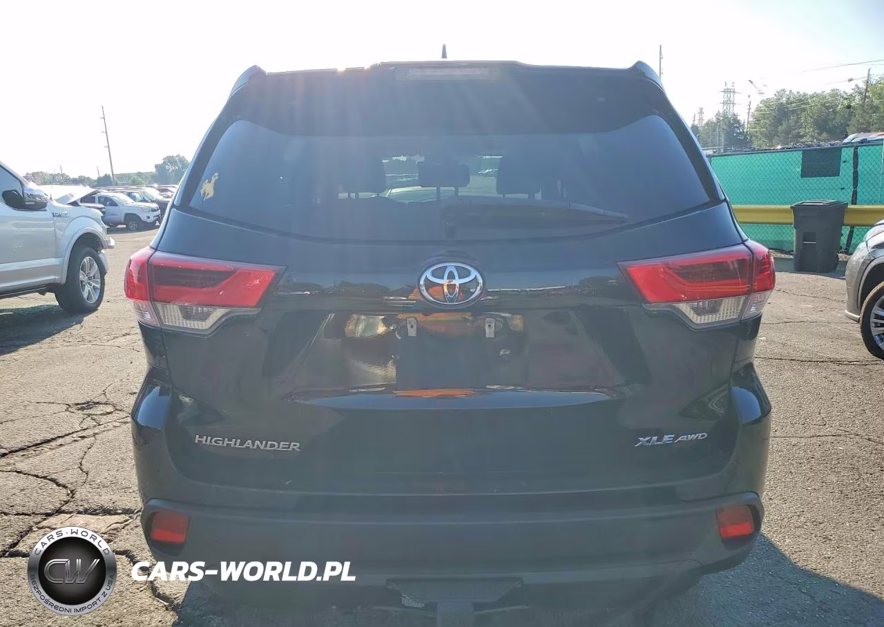 2019 Toyota Highlander Xle VIN:5TDJZRFH2KS592836 - 6