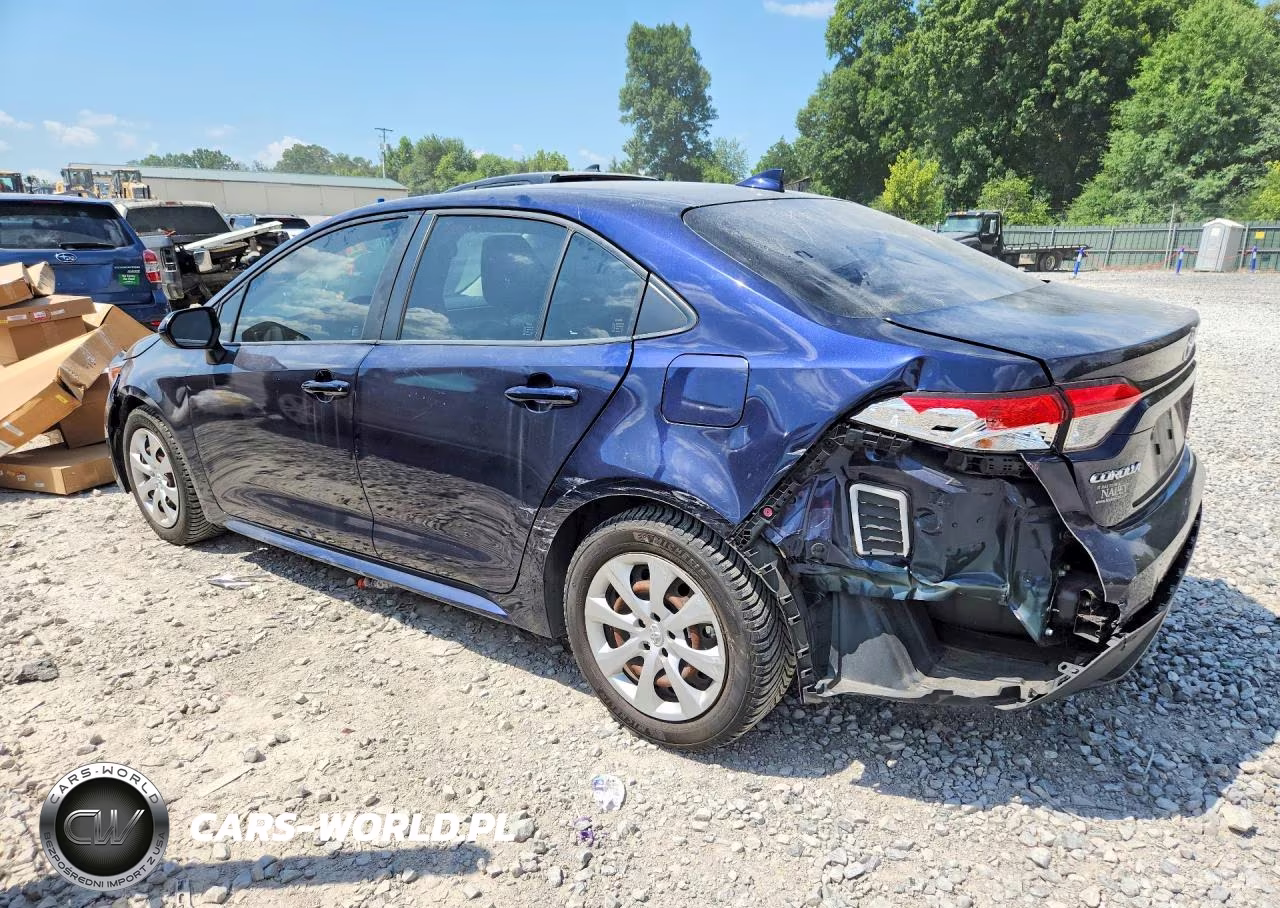 2020 Toyota Corolla Le VIN:JTDEPRAE0LJ075473 - 2