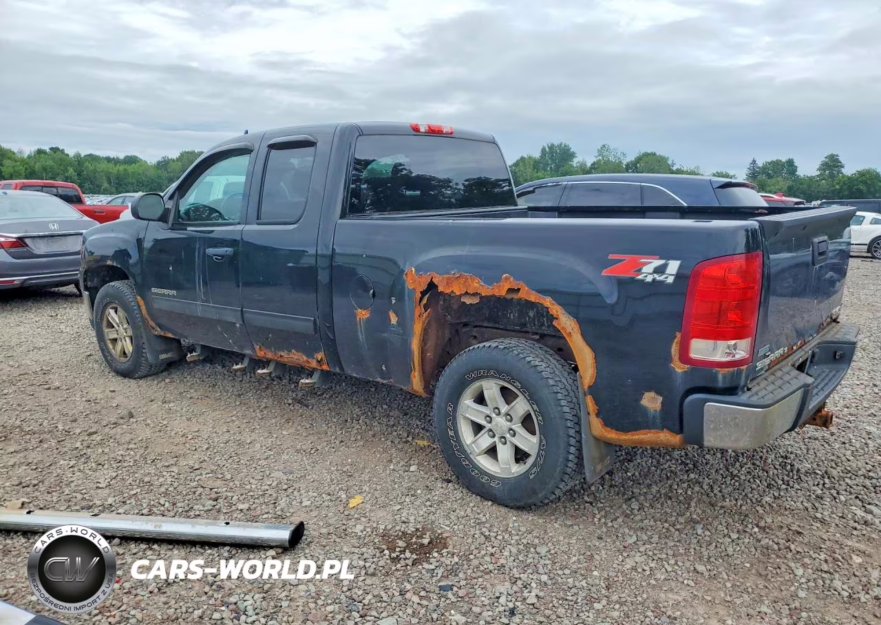 2011 GMC Sierra K1500 Sle VIN:1GTR2VE37BZ400489 - 2