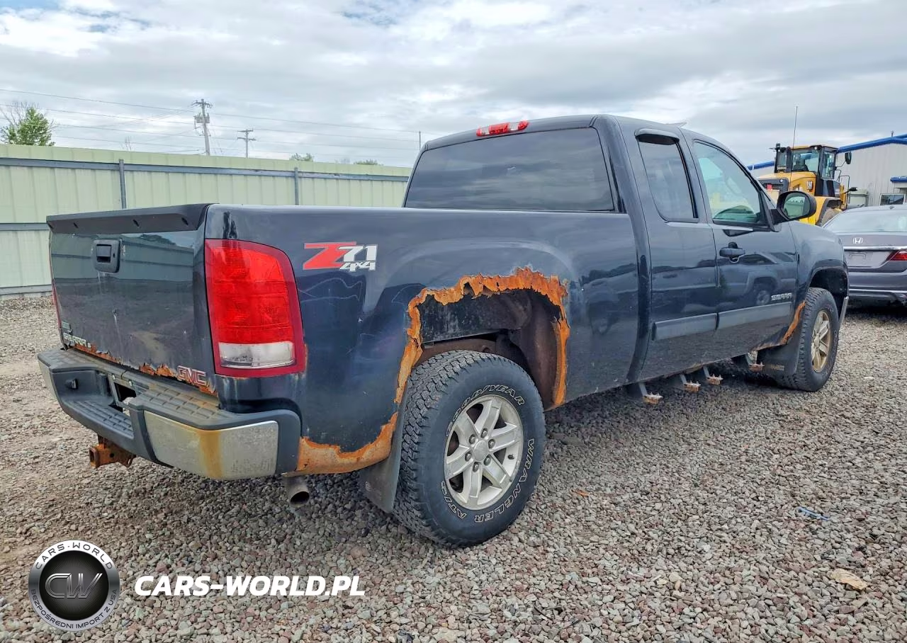 2011 GMC Sierra K1500 Sle VIN:1GTR2VE37BZ400489 - 3