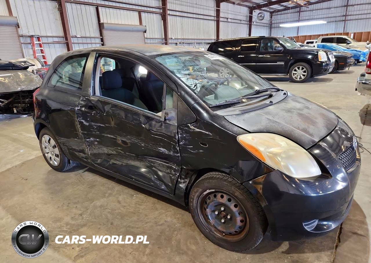 2008 Toyota Yaris Base VIN:JTDJT923585219977 - 4