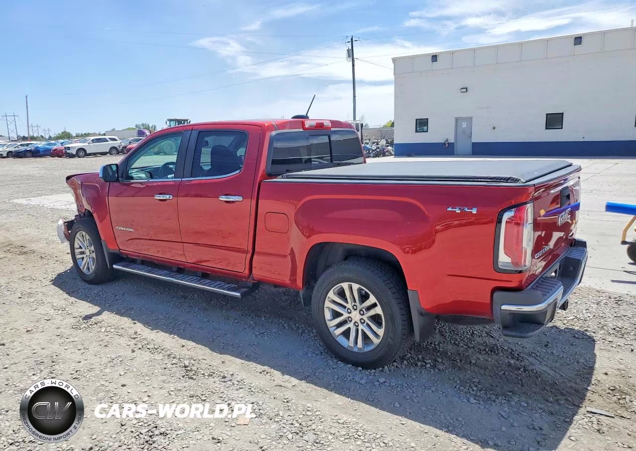 2016 GMC Canyon Slt VIN:1GTP6DE19G1356070 - 2