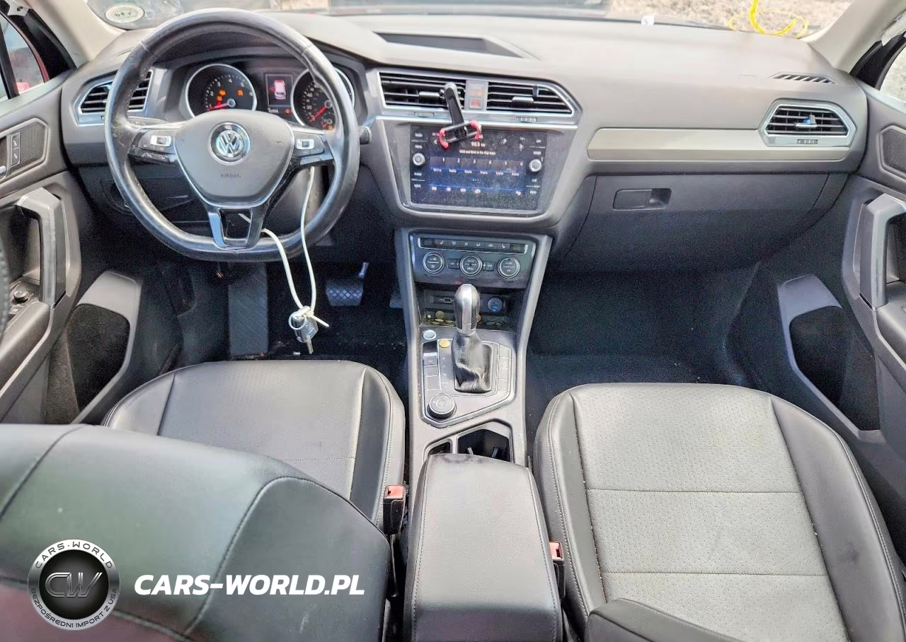 2019 Volkswagen Tiguan Se VIN:3VV2B7AX8KM012387 - 8