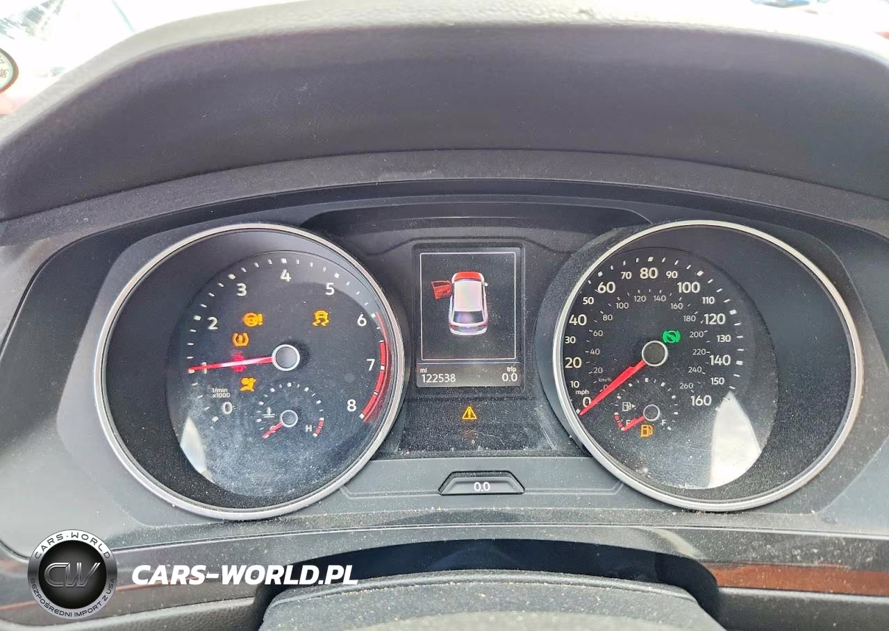 2019 Volkswagen Tiguan Se VIN:3VV2B7AX8KM012387 - 9