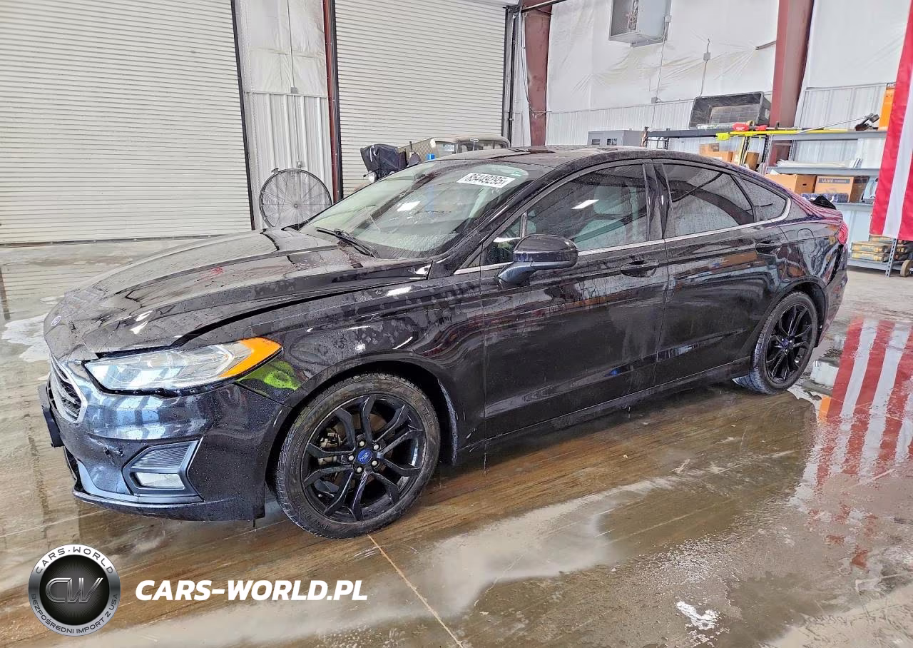 2019 Ford Fusion Se VIN:3FA6P0HD6KR258531 - 1
