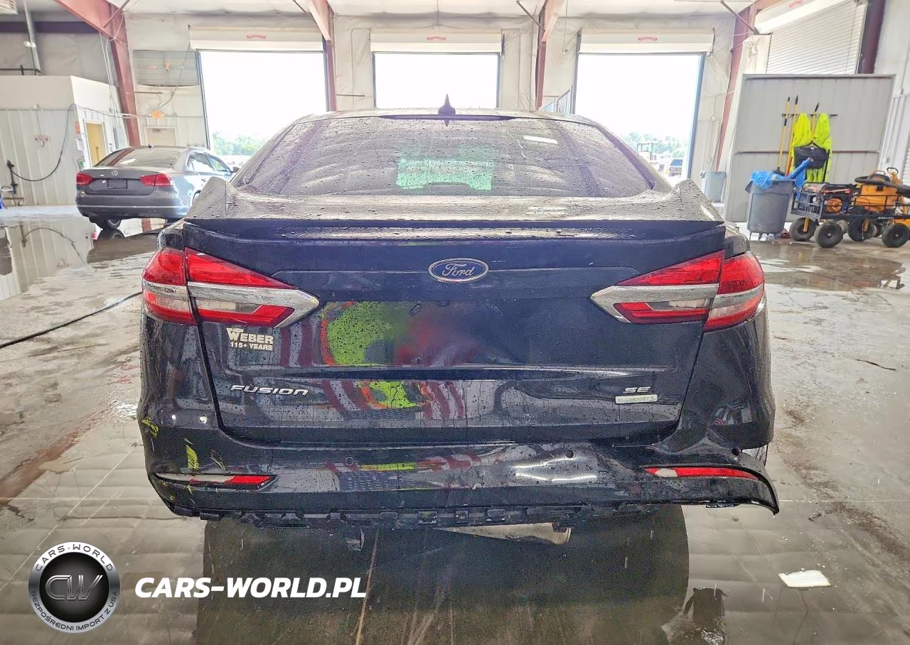 2019 Ford Fusion Se VIN:3FA6P0HD6KR258531 - 6
