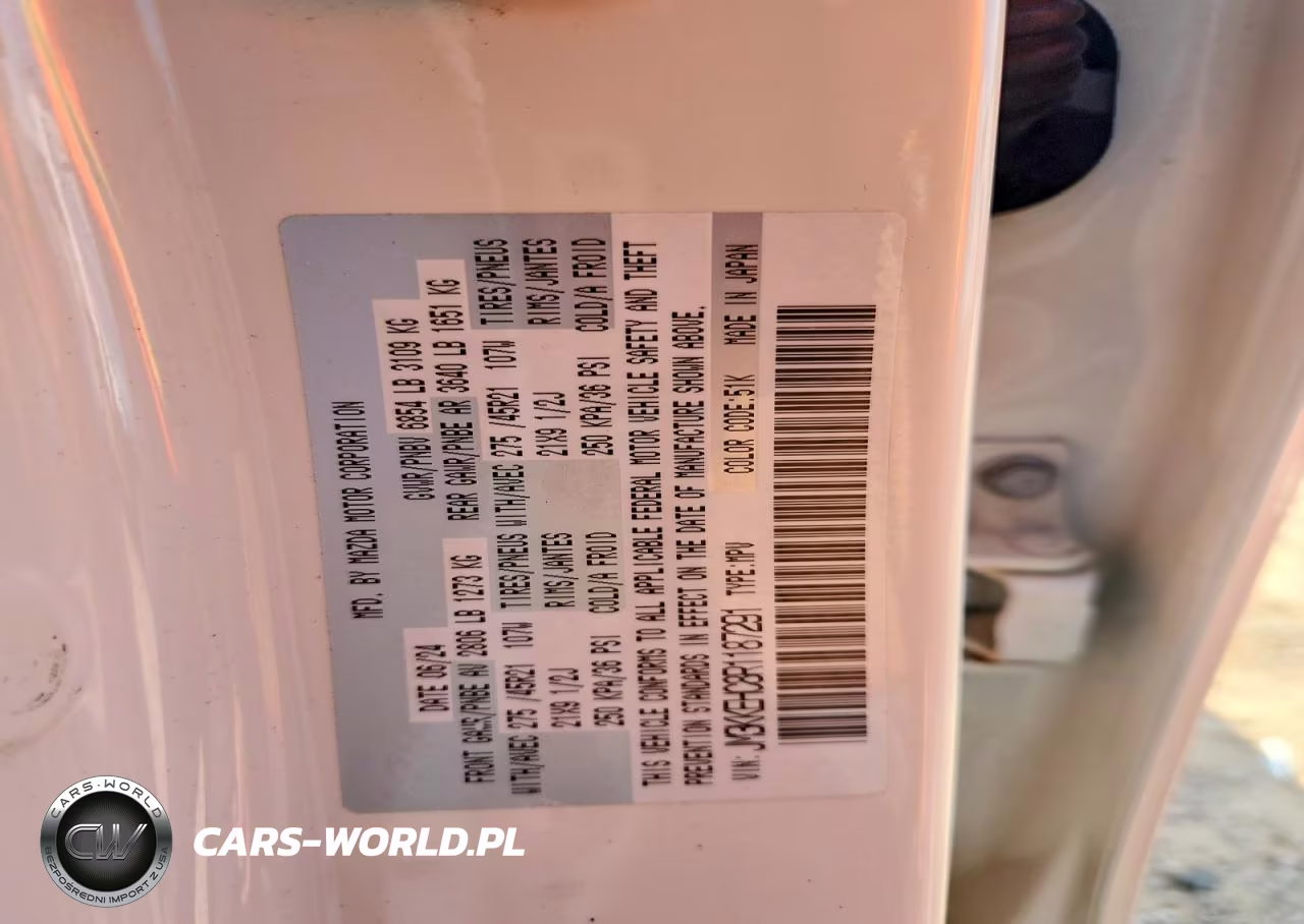 2024 Mazda Cx-90 Premium Plus VIN:JM3KKEHC8R1187291 - 14