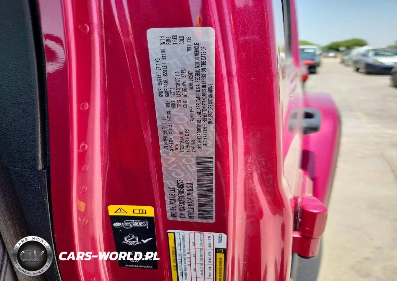 2024 Jeep Wrangler Rubicon VIN:1C4PJXFG6RW345276 - 13