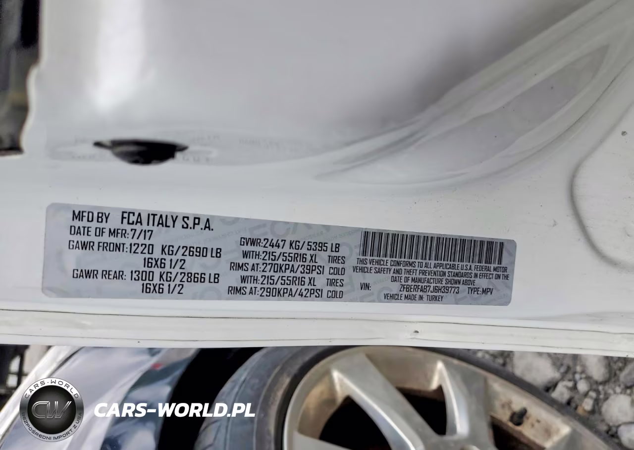 2018 Ram Promaster City VIN:ZFBERFAB7J6H39773 - 13