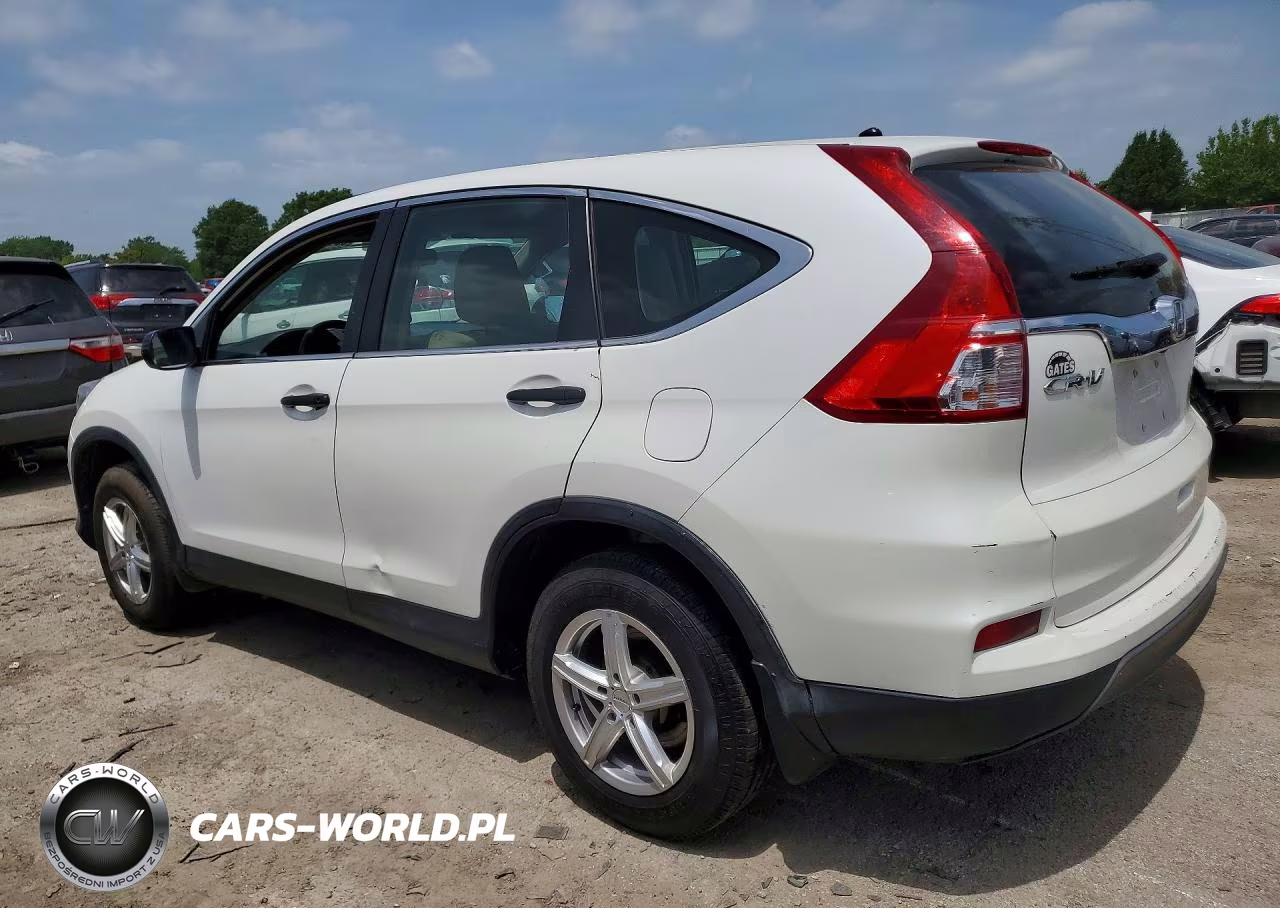 2015 Honda Cr-V Lx VIN:5J6RM4H30FL005749 - 2