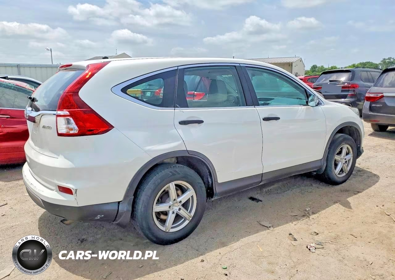 2015 Honda Cr-V Lx VIN:5J6RM4H30FL005749 - 3