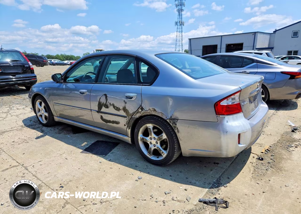 2009 Subaru Legacy 2.5I VIN:4S3BL616997232302 - 2