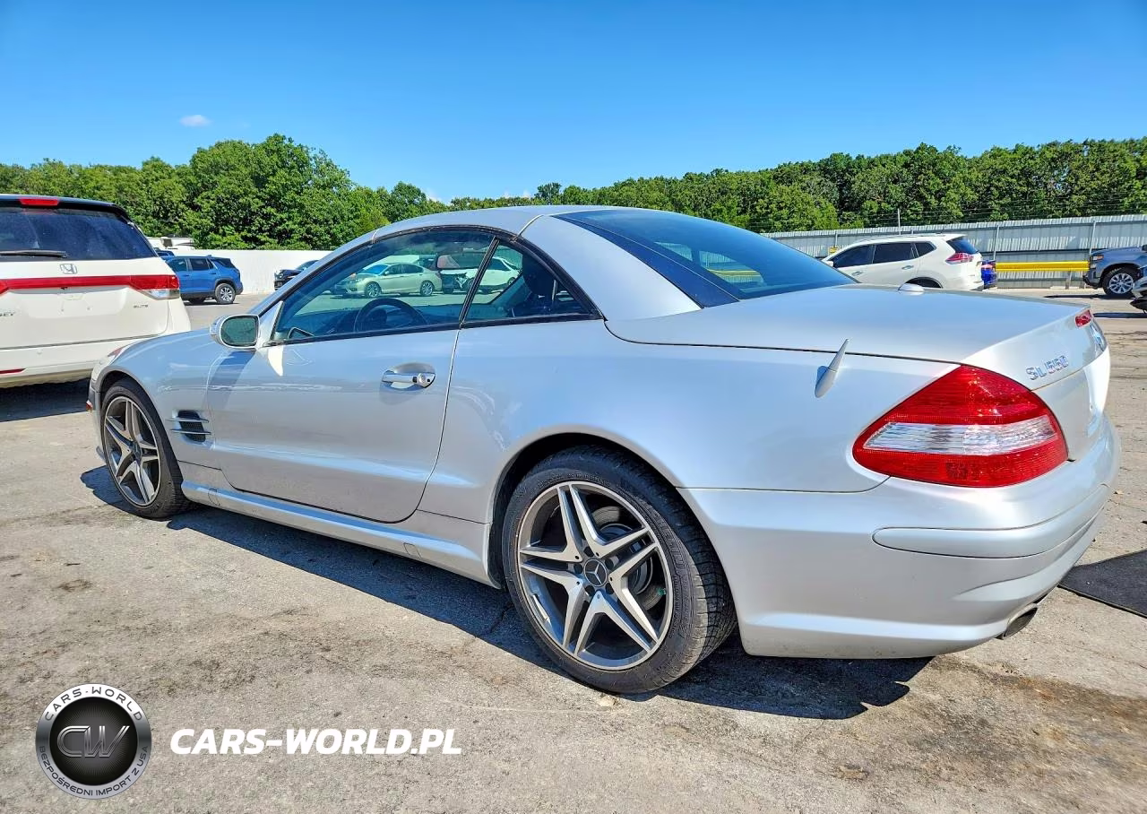 2007 Mercedes-Benz Sl 550 VIN:WDBSK71F87F120973 - 2