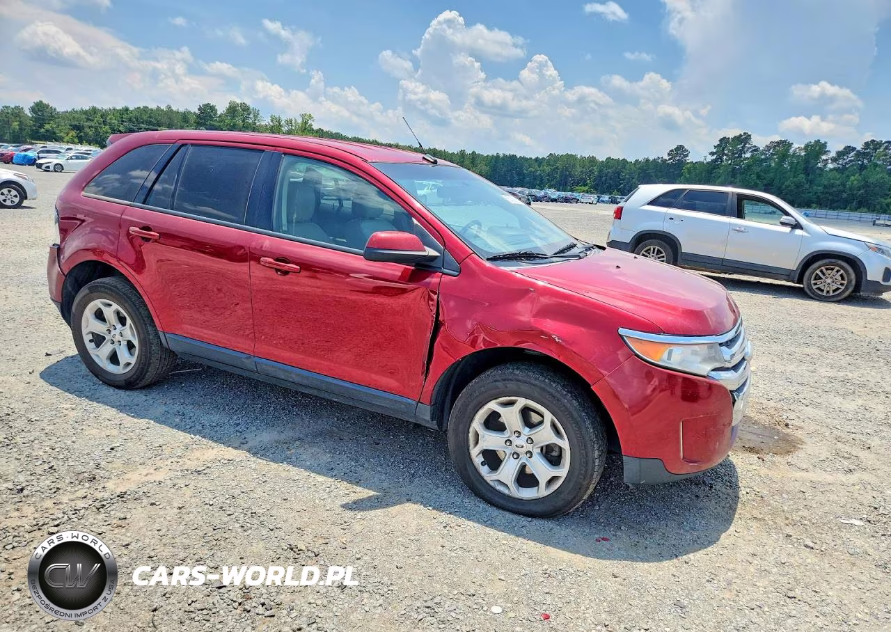 2014 Ford Edge Sel VIN:2FMDK3JC1EBB23541 - 4