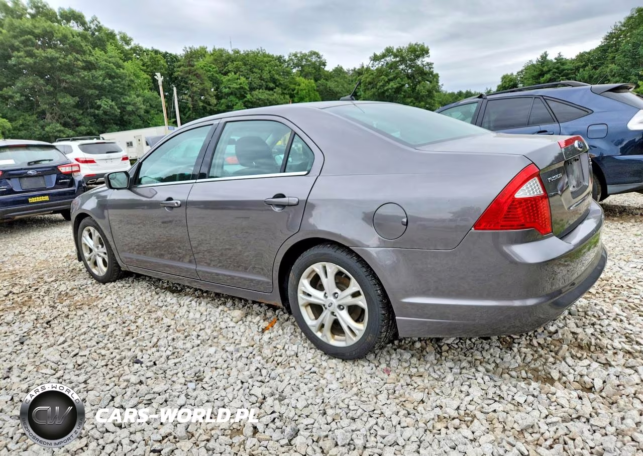 2012 Ford Fusion Se VIN:3FAHP0HG3CR261214 - 2