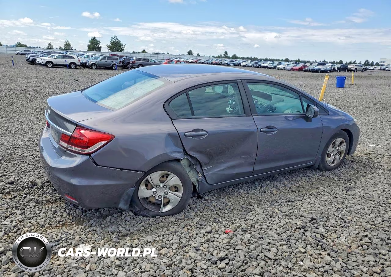 2015 Honda Civic Lx VIN:19XFB2F5XFE700496 - 3