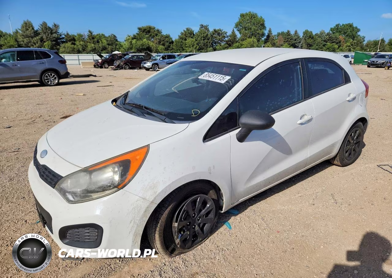 2013 Kia Rio Lx VIN:KNADM5A31D6255557 - 1