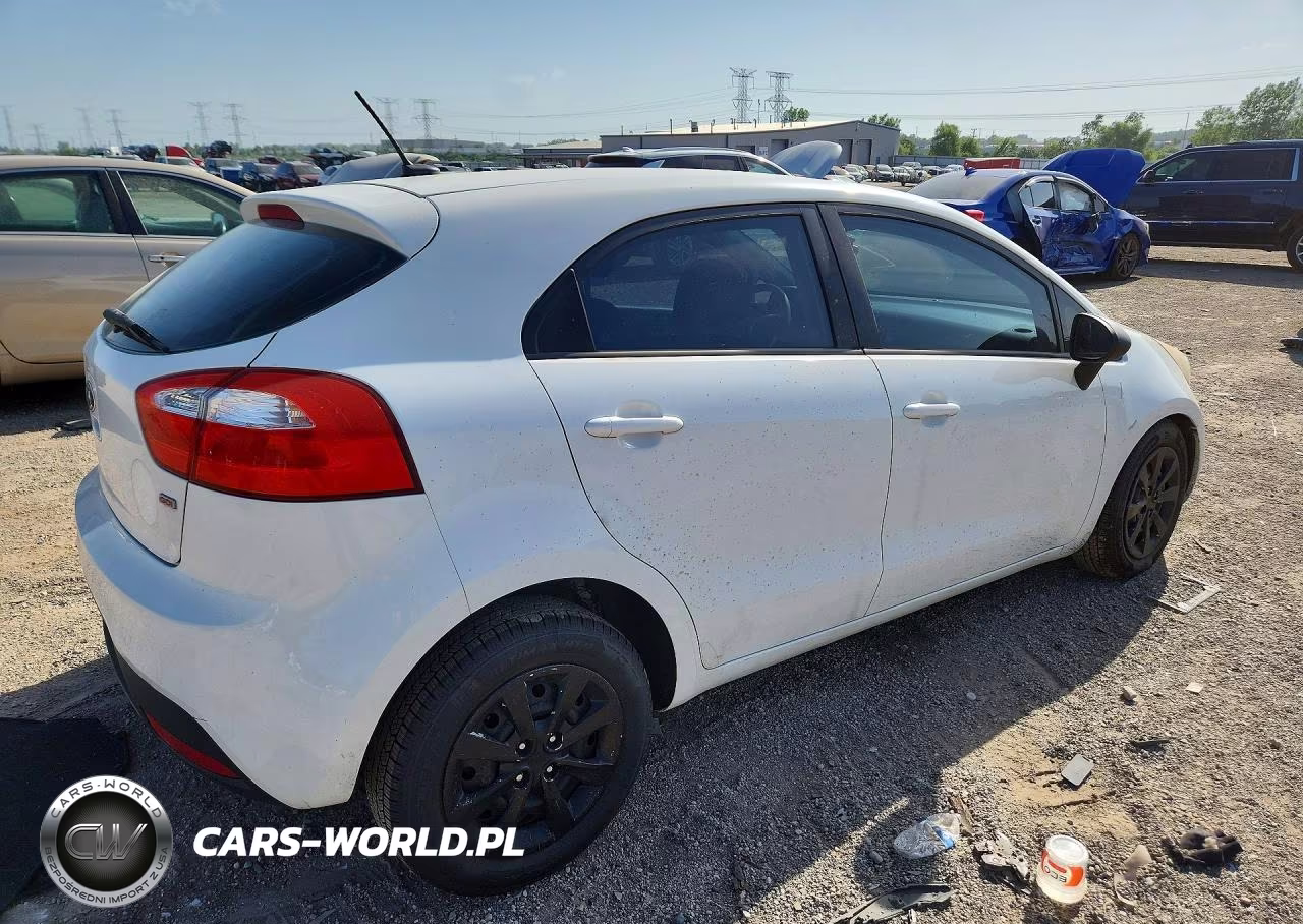 2013 Kia Rio Lx VIN:KNADM5A31D6255557 - 3