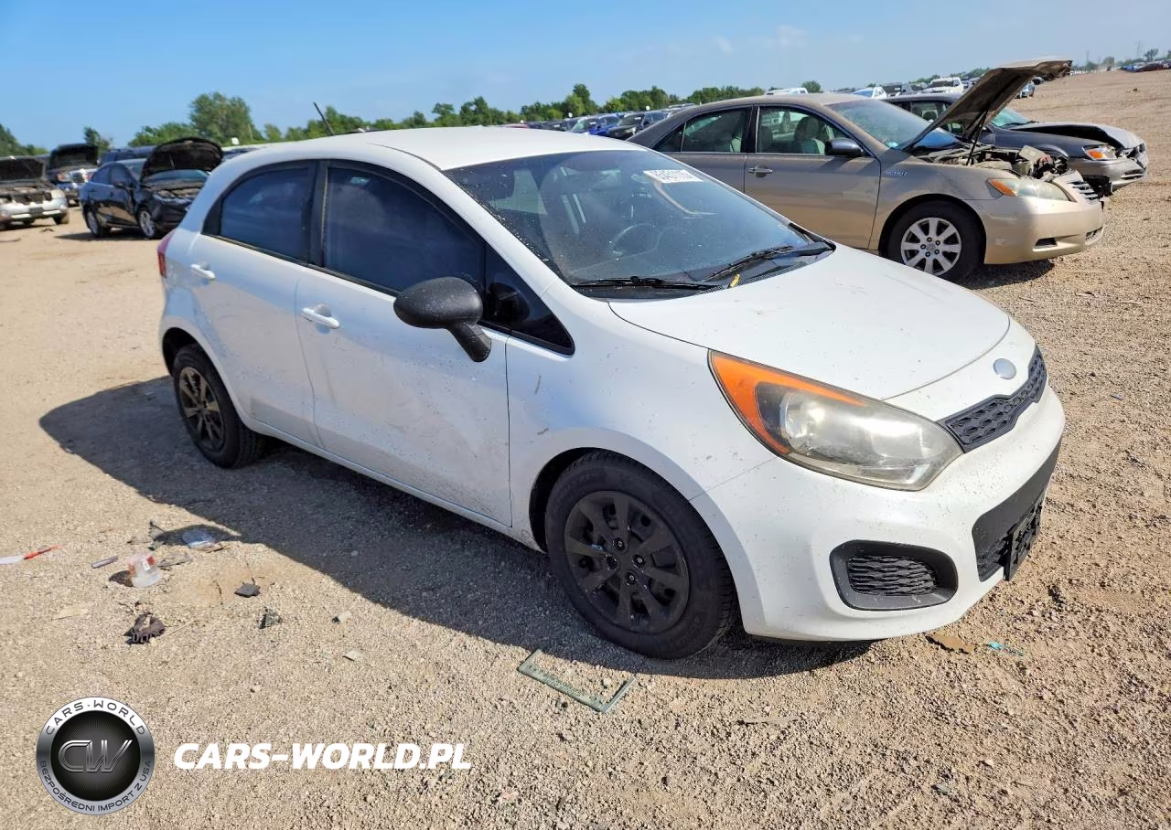 2013 Kia Rio Lx VIN:KNADM5A31D6255557 - 4