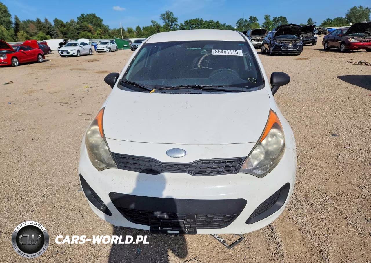 2013 Kia Rio Lx VIN:KNADM5A31D6255557 - 5
