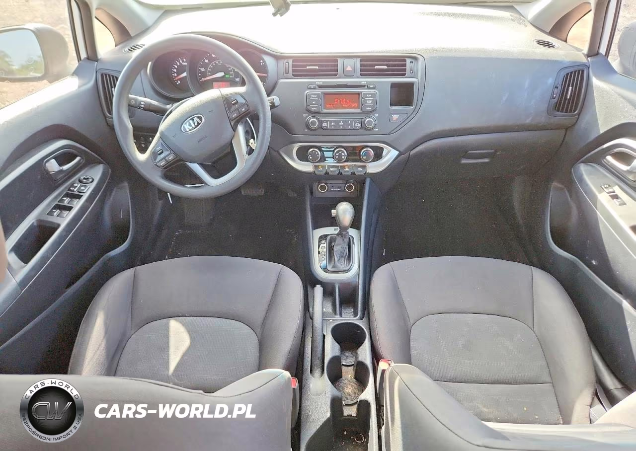 2013 Kia Rio Lx VIN:KNADM5A31D6255557 - 8