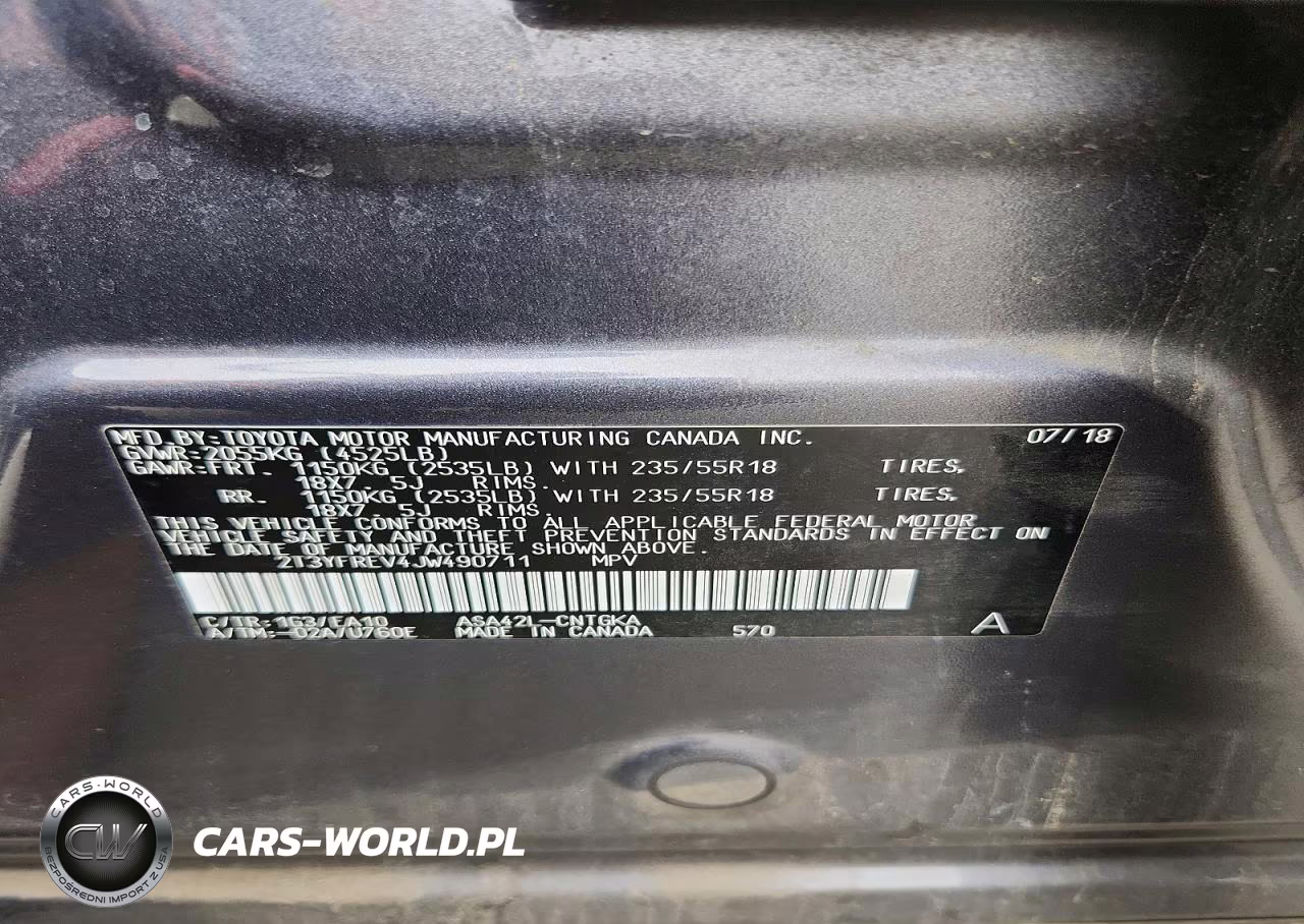 2018 Toyota Rav4 Limited VIN:2T3YFREV4JW490711 - 13