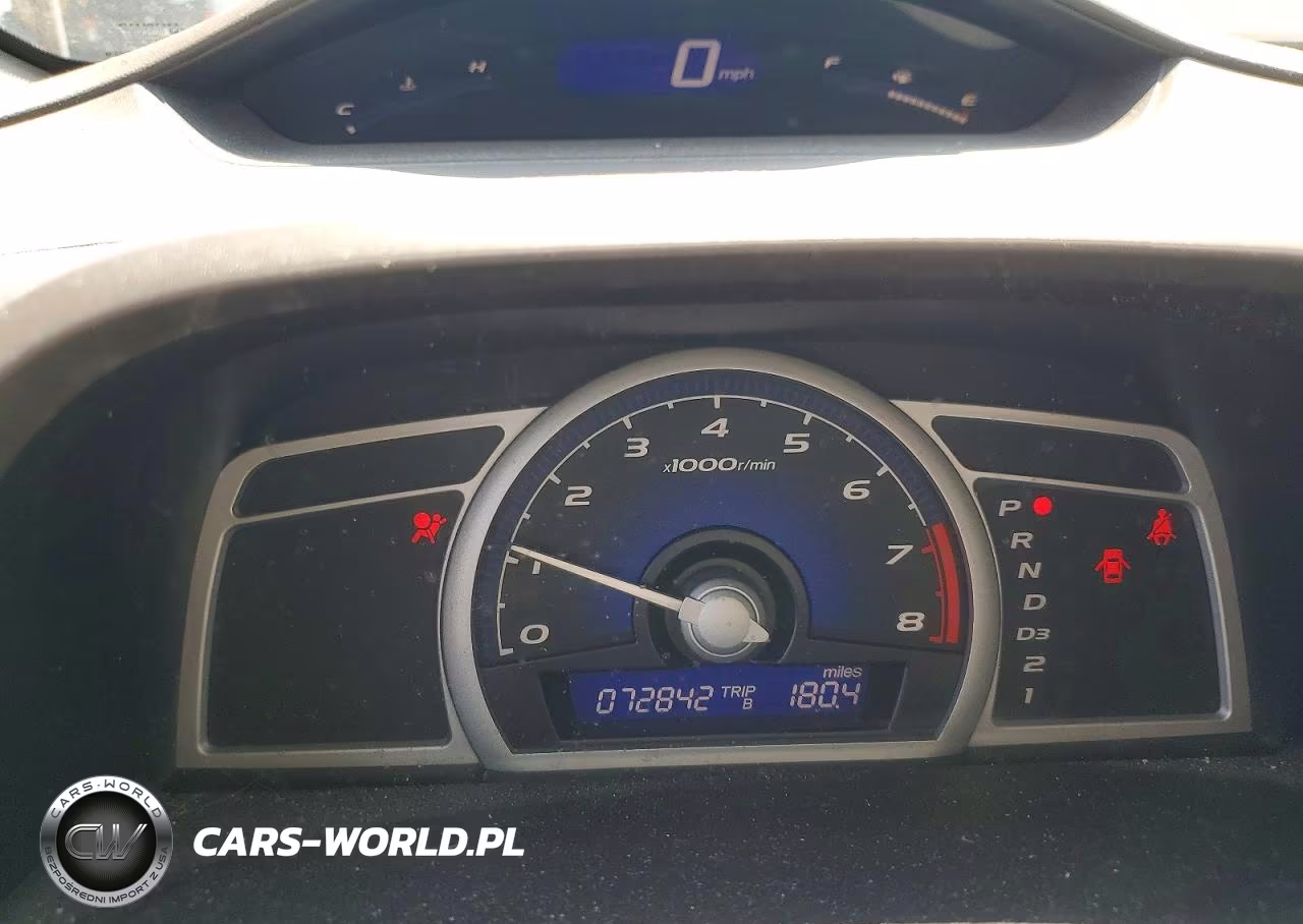2008 Honda Civic Lx VIN:2HGFG12668H543181 - 9