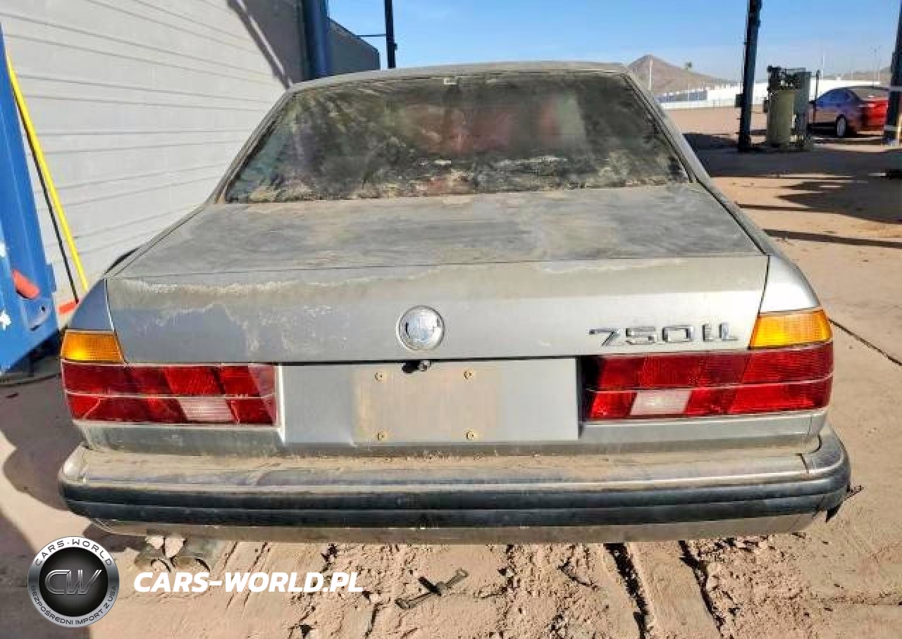1988 BMW 750 Il VIN:WBAGC8318J2767431 - 6