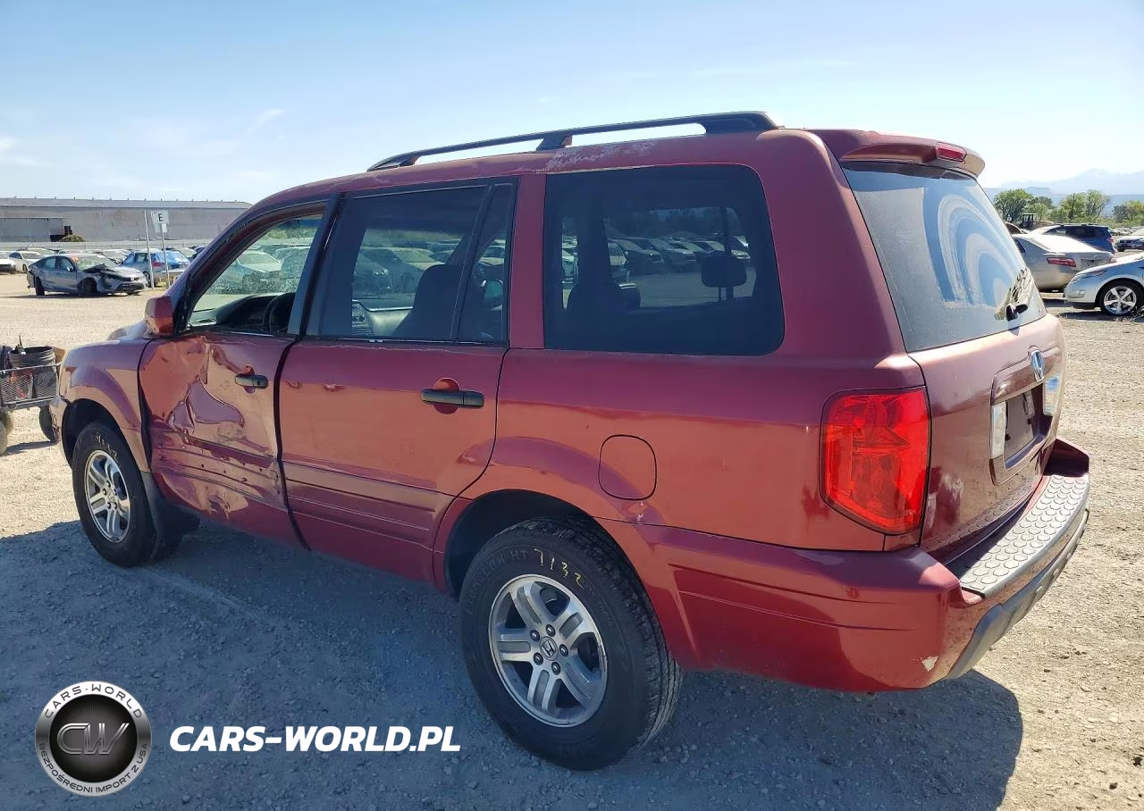2003 Honda Pilot Exl VIN:2HKYF18543H575426 - 2