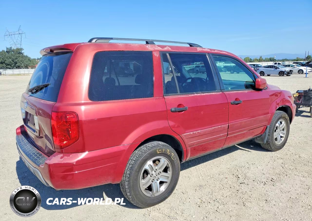 2003 Honda Pilot Exl VIN:2HKYF18543H575426 - 3