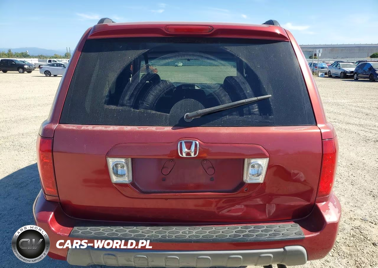 2003 Honda Pilot Exl VIN:2HKYF18543H575426 - 6
