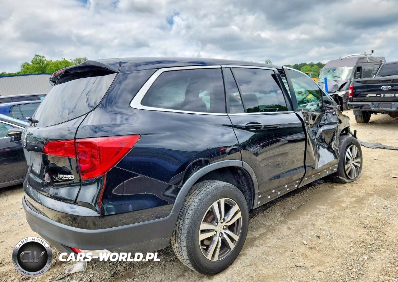2018 Honda Pilot Exl VIN:5FNYF6H53JB056439 - 3