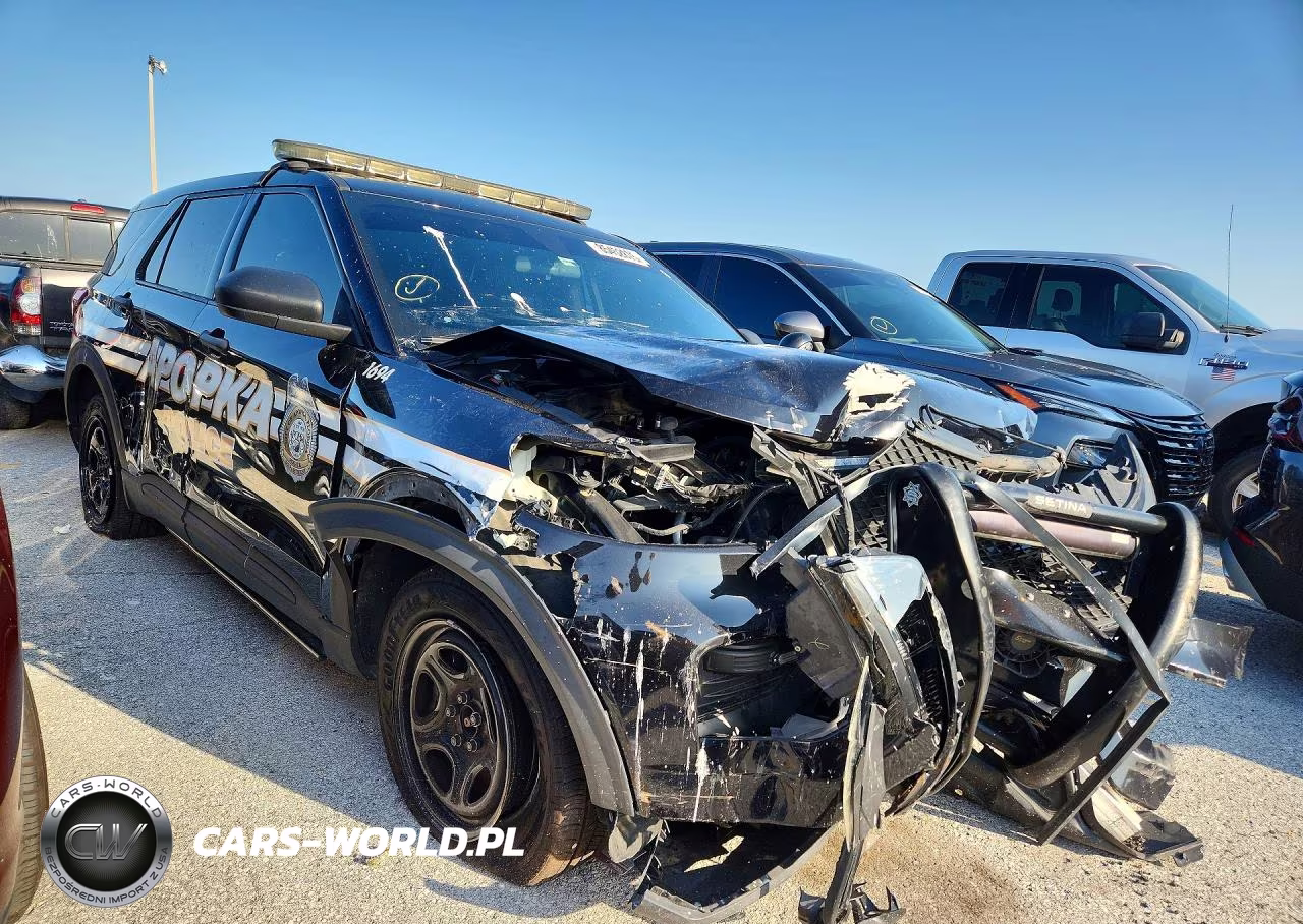 2021 Ford Explorer Police Interceptor VIN:1FM5K8AB2MGB83165 - 4