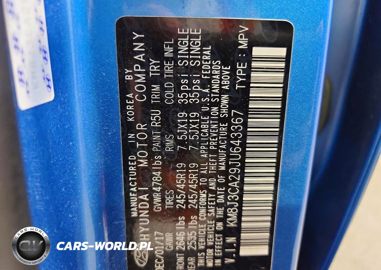 2018 Hyundai Tucson Value VIN:KM8J3CA29JU643367 - 14