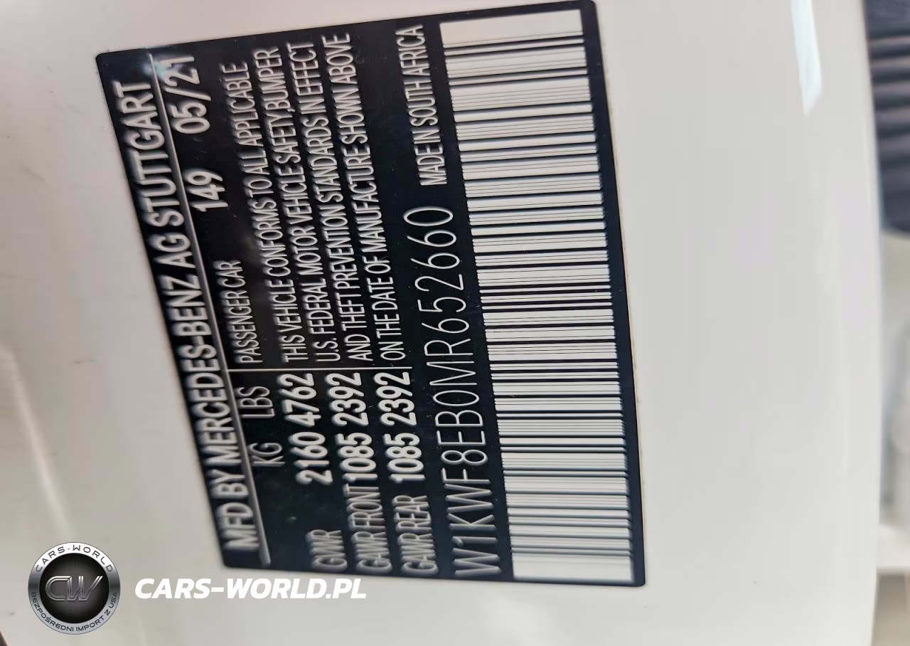 2021 Mercedes-Benz C 300 4Matic VIN:W1KWF8EB0MR652660 - 12