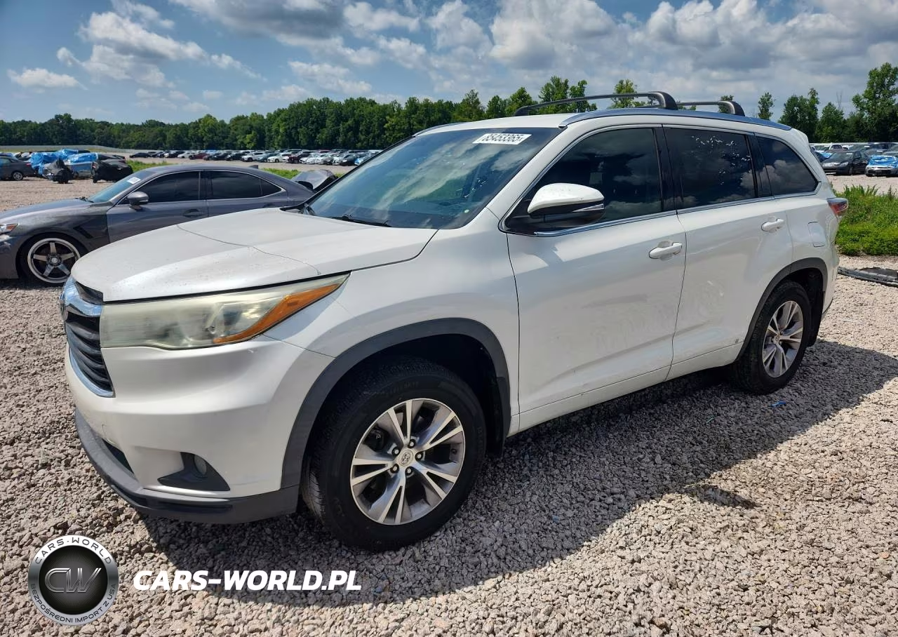 2015 Toyota Highlander Xle – zdjęcie 1 z 13