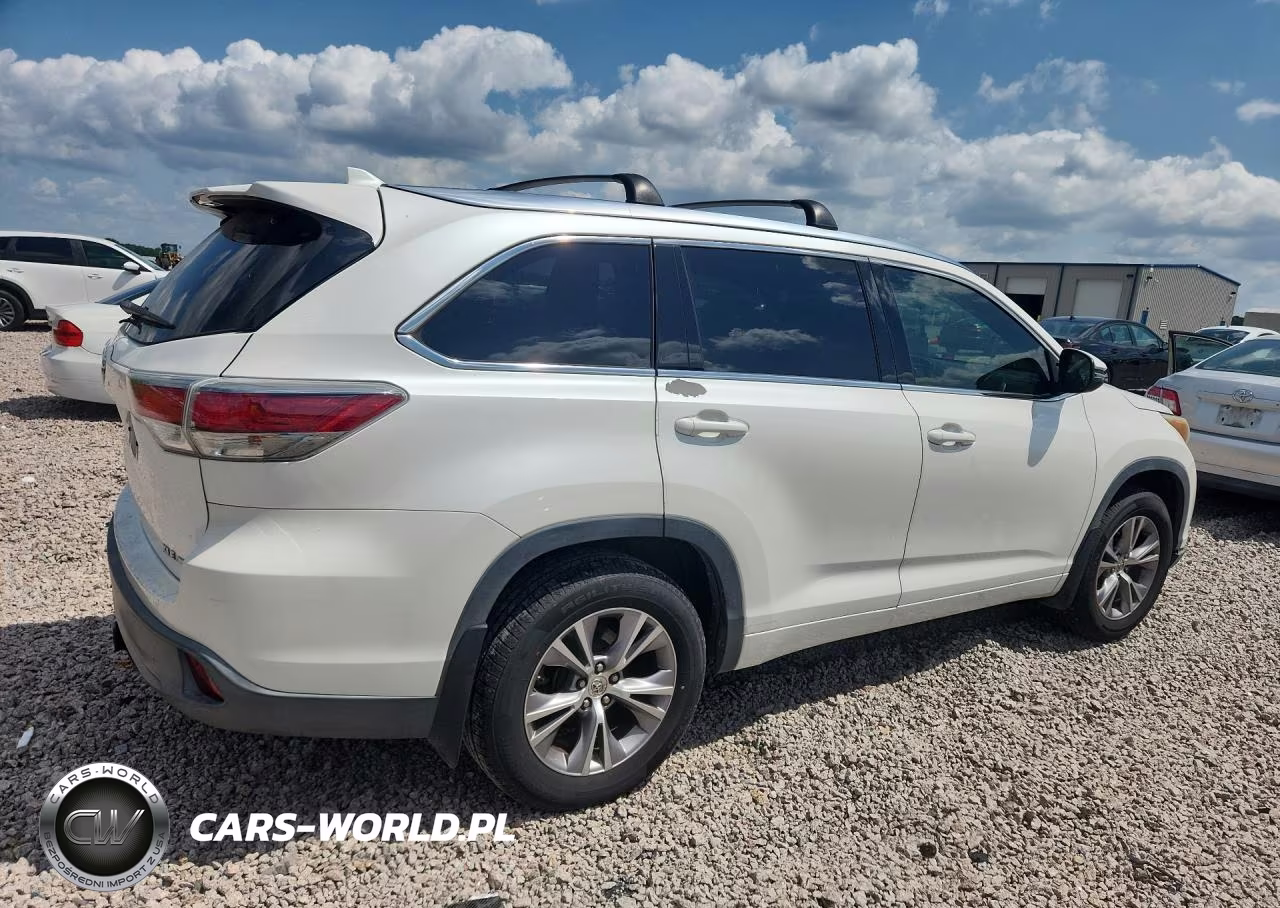 2015 Toyota Highlander Xle VIN:5TDJKRFH7FS113224 - 3