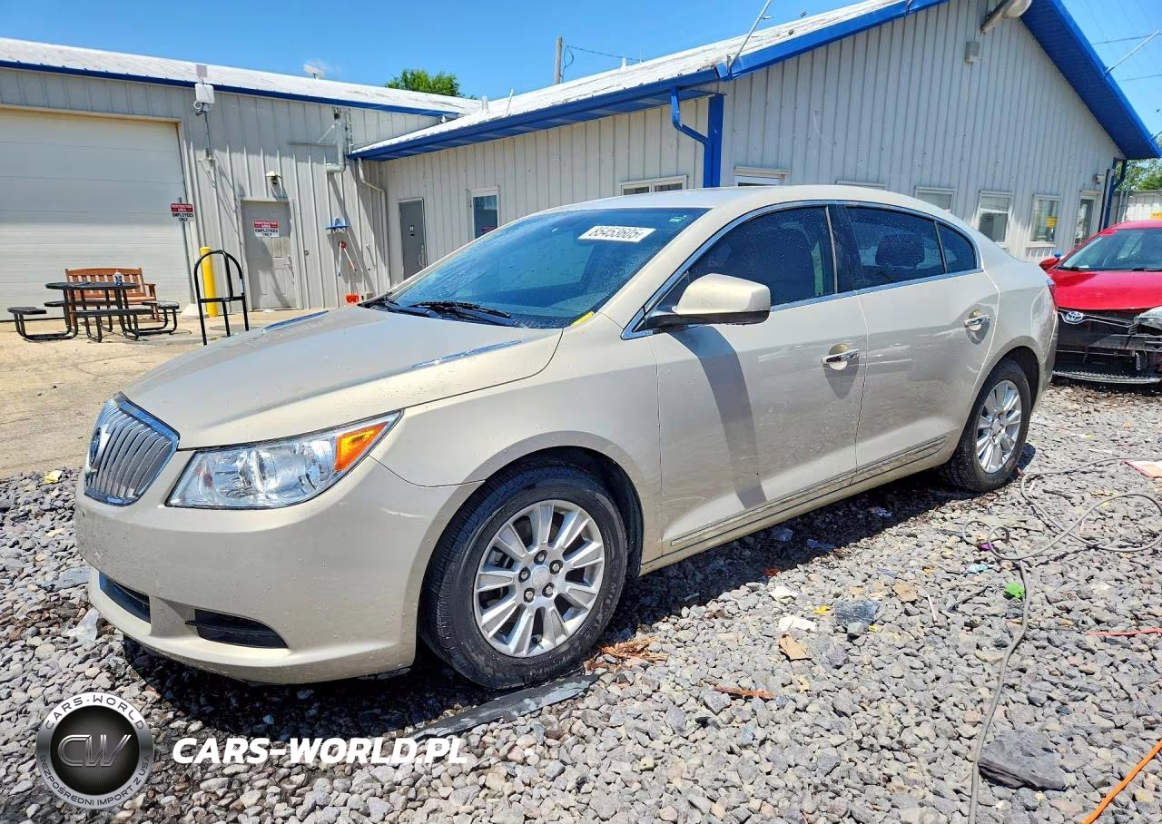 2010 Buick Lacrosse Cx VIN:1G4GB5GG7AF158175 - 1