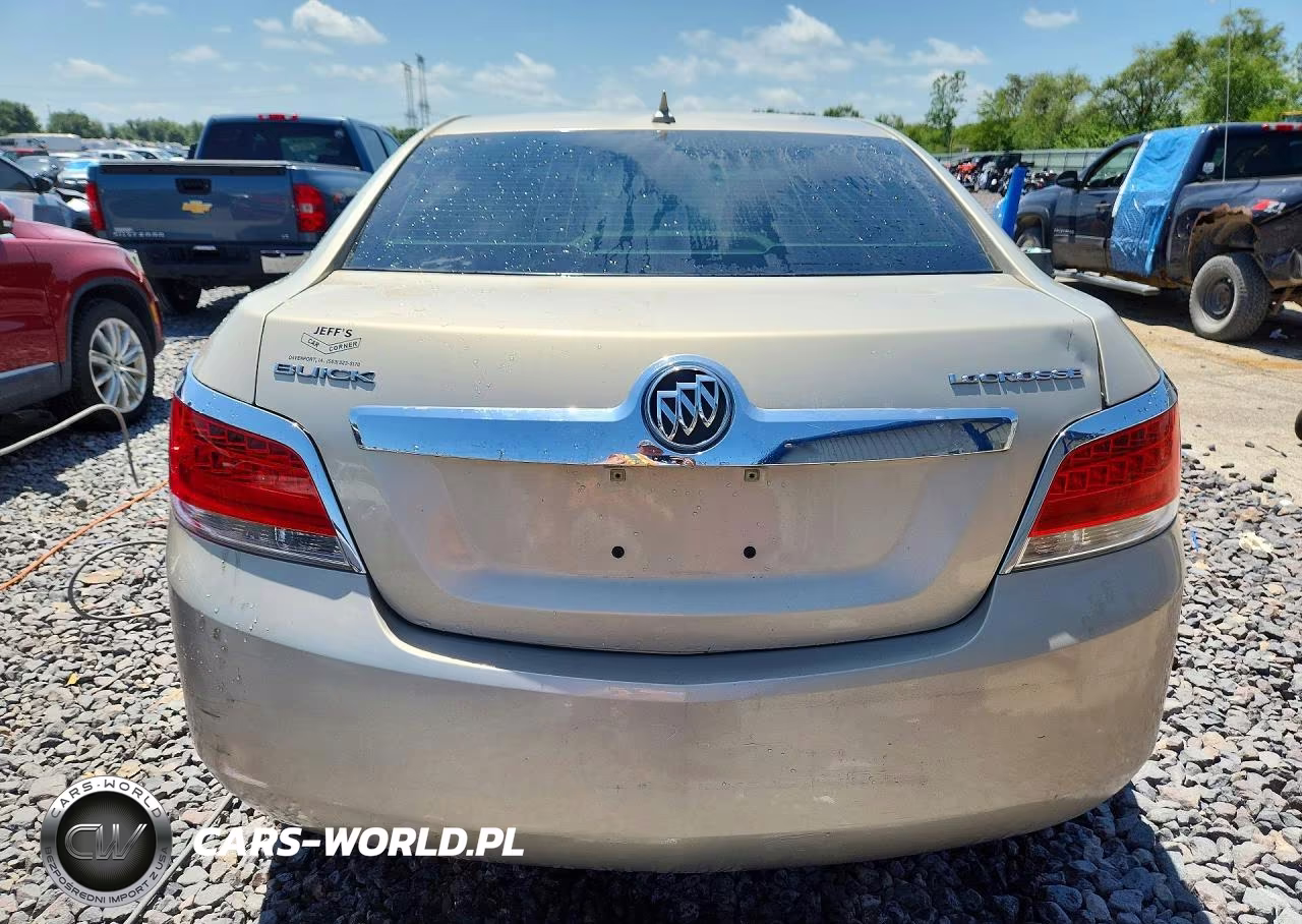 2010 Buick Lacrosse Cx VIN:1G4GB5GG7AF158175 - 6