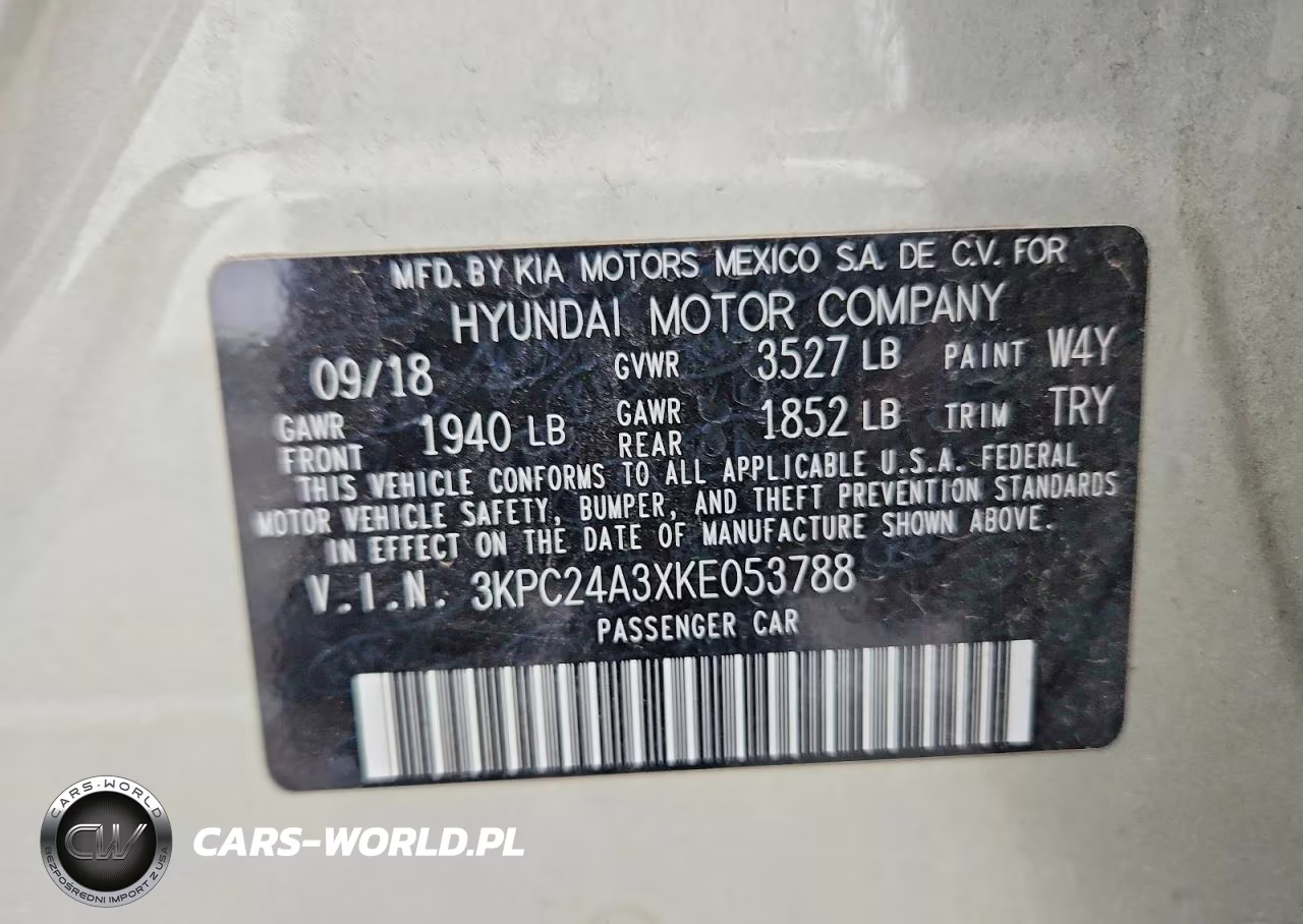2019 Hyundai Accent Se VIN:3KPC24A3XKE053788 - 12