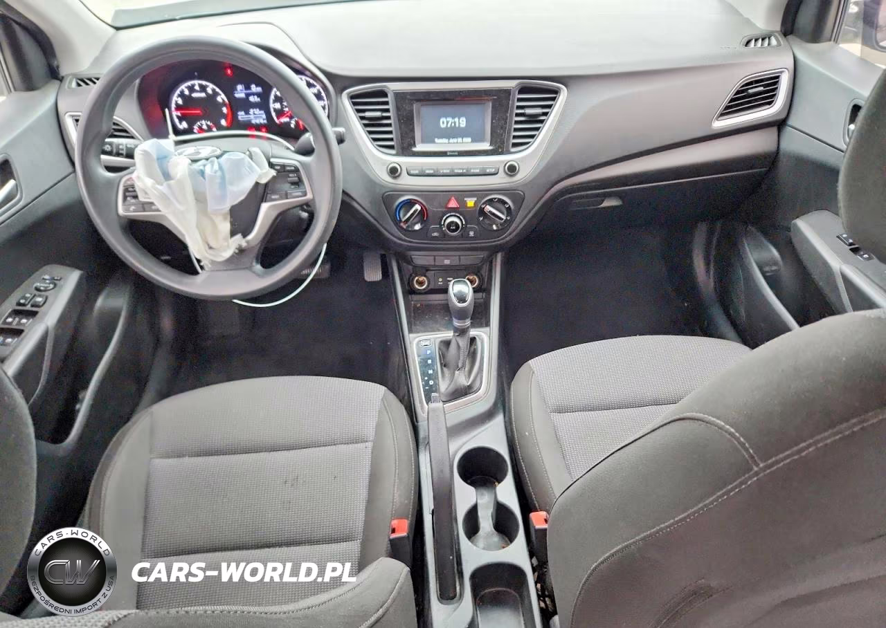 2019 Hyundai Accent Se VIN:3KPC24A3XKE053788 - 8