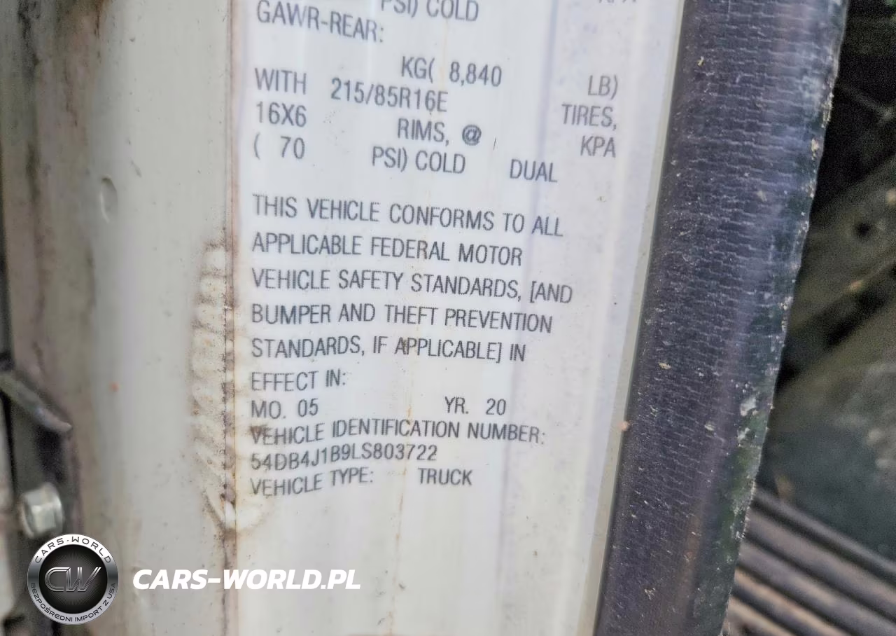 2020 Isuzu Npr Box Truck VIN:54DB4J1B9LS803722 - 14