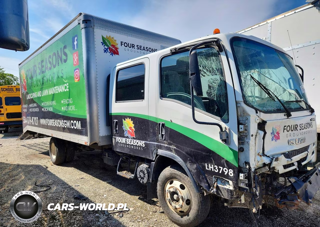 2020 Isuzu Npr Box Truck VIN:54DB4J1B9LS803722 - 4