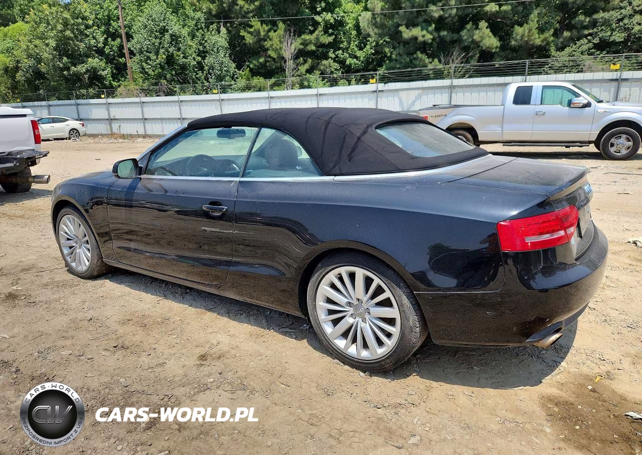 2012 Audi A5 Premium Plus VIN:WAULFAFH2CN000455 - 2