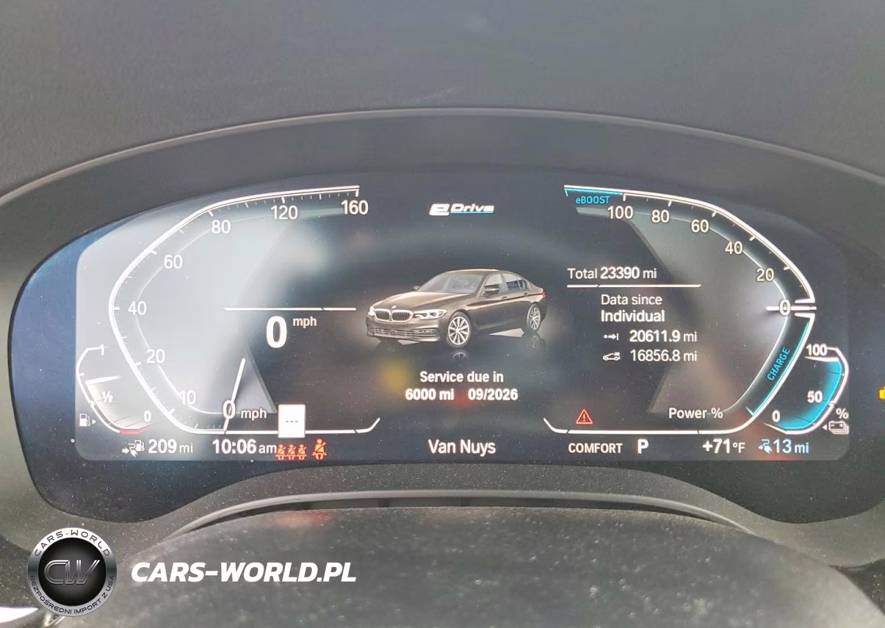 2020 BMW 530E VIN:WBAJA9C03LCD41087 - 9