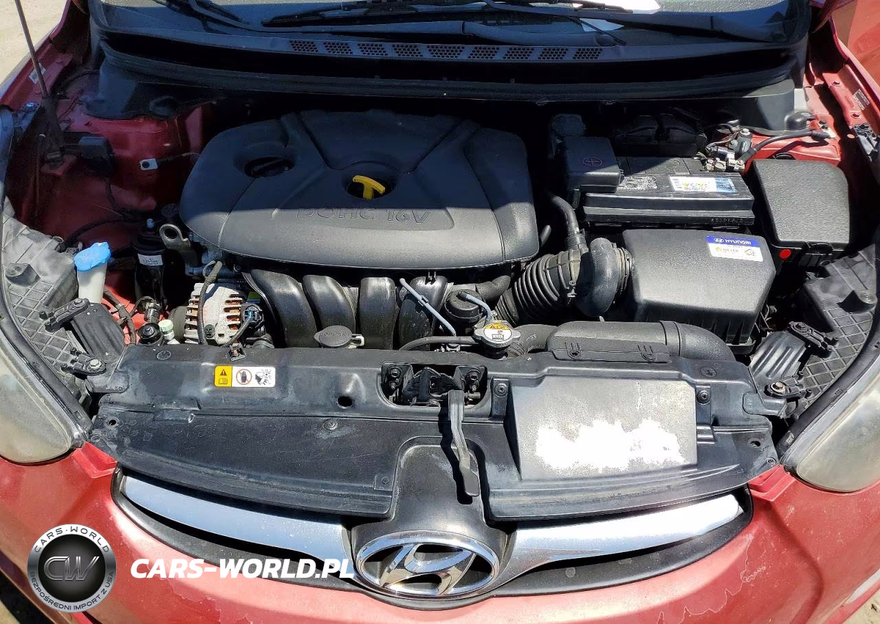 2013 Hyun Elantra Gl VIN:KMHDH4AE2DU947692 - 11