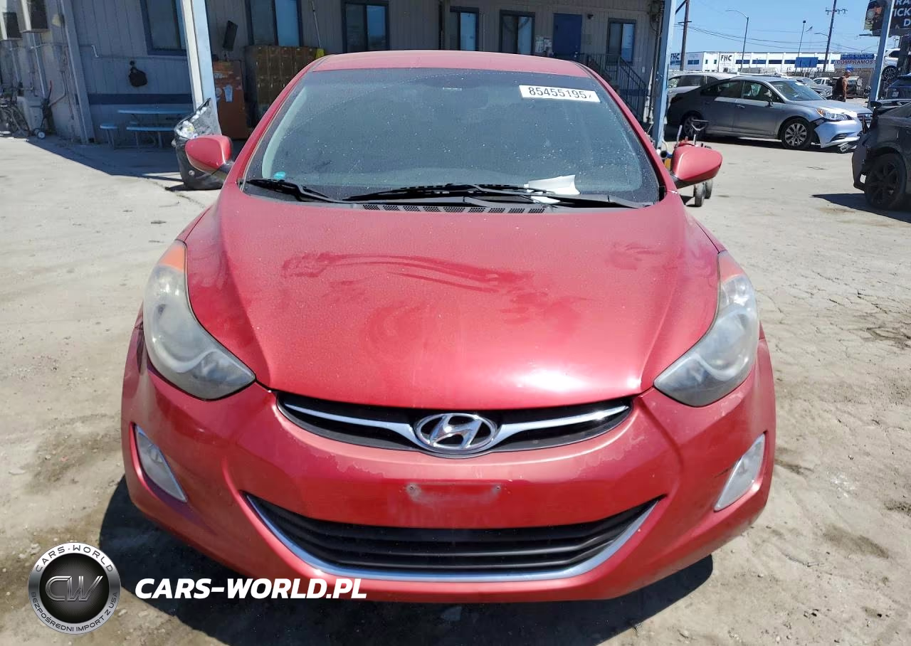 2013 Hyun Elantra Gl VIN:KMHDH4AE2DU947692 - 5