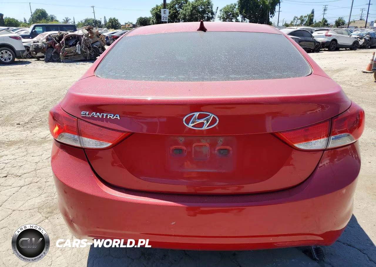 2013 Hyun Elantra Gl VIN:KMHDH4AE2DU947692 - 6